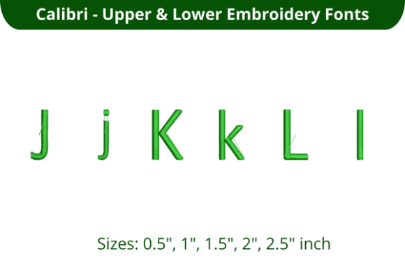 Calibri Font JKL: Clean, Versatile Holiday Lettering