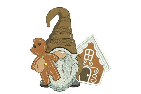 Gnome with Gingerbread Man