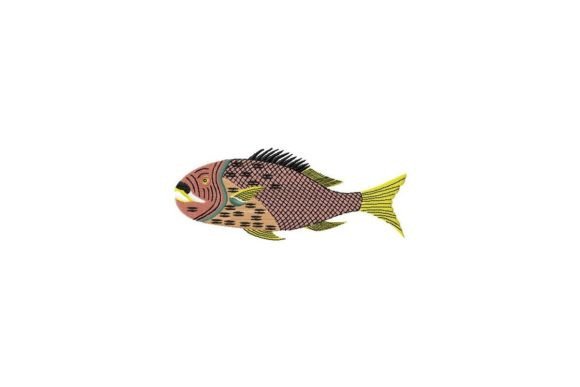 Raven Bek Plate: A Craft Fair Fish Design Worth Your Hoop