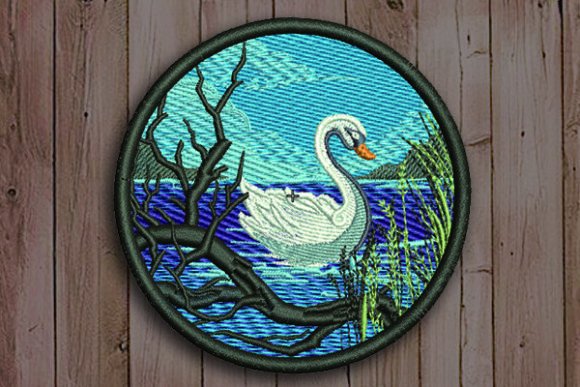 Swan on the Lake: A Boutique Sweatshirt Embroidery Review